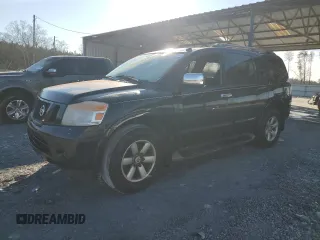 2010 Nissan Armada SE z VIN 5N1BA0ND7AN610849, wystawiony jako Copart lot #41837545 z przebiegiem 160 828 mil mil oraz Szkoda całkowita • Salvage title. Historia ofert i sprzedaży dostępna na DreamBid. Obrazek 1.
