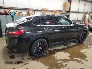 2023 BMW X4 M40i with VIN 5UX43DT0XP9P34421, listed as a Copart auction lot 44018155 with 28,544 mi miles and Salvage Title. Bid and sale history available at carsss.com. Image 3.