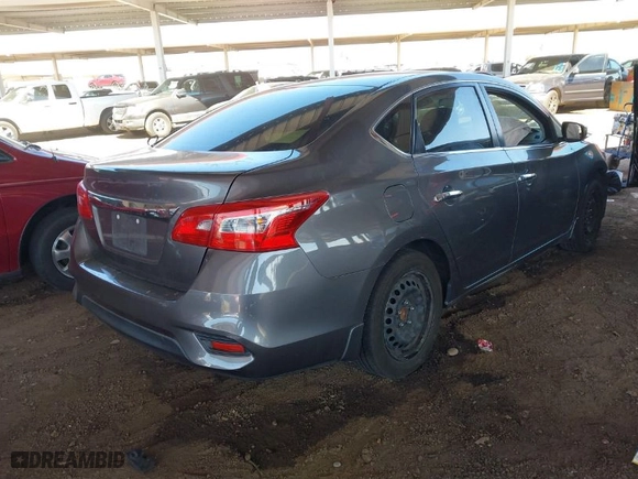 2019 Nissan Sentra S with VIN 3N1AB7AP9KY388697, listed as a IAAI auction lot 41744850 with 100,333 mi miles. Bid and sale history available at carsss.com. Image 4.