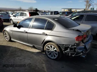 2011 BMW 3 Series 328i with VIN WBAPH5G50BNM73485, listed as a Copart auction lot 46947395 with 123,827 mi miles and Salvage Title. Bid and sale history available at carsss.com. Image 2.
