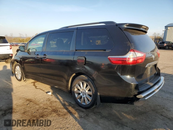 2016 Toyota Sienna Ltd with VIN 5TDDK3DC3GS130346, listed as a Copart auction lot 51062635 with 264,592 mi miles and Salvage Title. Bid and sale history available at carsss.com. Image 2.