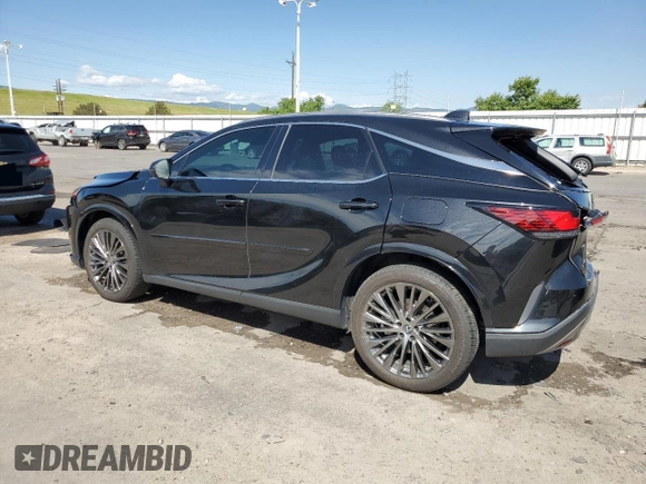 2023 Lexus RX with VIN 2T2BAMCA0PC019032, listed as a Copart auction lot 60090154 with 20,225 mi miles and Salvage Title. Bid and sale history available at carsss.com. Image 2.