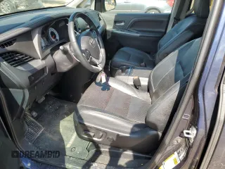 2020 Toyota Sienna SE with VIN 5TDXZ3DC9LS072925, listed as a Copart auction lot 56758795 with 55,593 mi miles and Salvage title. Bid and sale history available at DreamBid. Image 7.