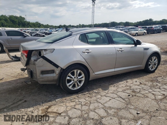 2013 Kia Optima EX with VIN 5XXGN4A74DG169946, listed as a Copart auction lot 60991295 with 147,604 mi miles and Salvage title. Bid and sale history available at DreamBid. Image 3.