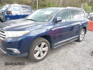 2012 Toyota Highlander Limited with VIN 5TDDK3EH7CS124909, listed as a IAAI auction lot 41982863 with 190,744 mi miles and . Bid and sale history available at DreamBid. Image 2.