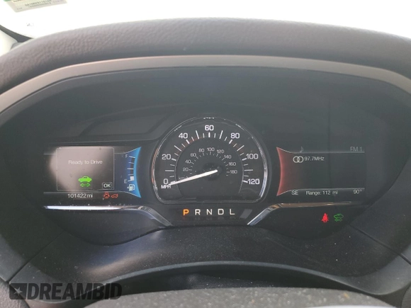 2020 Lincoln MKZ Hybrid Reserve with VIN 3LN6L5LU6LR605749, listed as a Copart auction lot 76938264 with 101,422 mi miles and Salvage title. Bid and sale history available at DreamBid. Image 9.