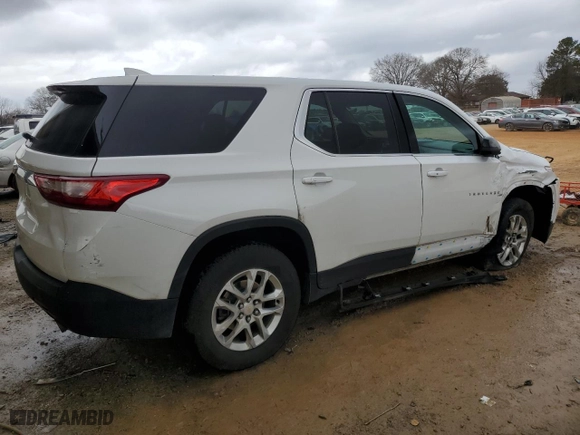 2021 Chevrolet Traverse LS with VIN 1GNERFKW0MJ131873, listed as a Copart auction lot 43467005 with 174,870 mi miles and Salvage Title. Bid and sale history available at carsss.com. Image 3.