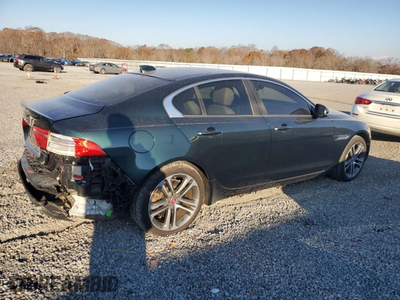 2017 Jaguar XE 35t Premium with VIN SAJAJ4BVXHCP10634, listed as a Copart auction lot 82290044 with 87,410 mi miles and Salvage Title. Bid and sale history available at carsss.com. Image 3.