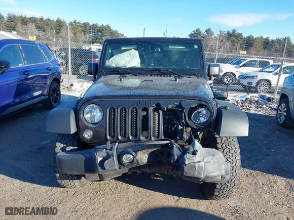 2015 Jeep Wrangler Unlimited Sport with VIN 1C4BJWDG5FL766989, listed as a IAAI auction lot 41342159 with 182,483 mi miles. Bid and sale history available at carsss.com. Image 12.
