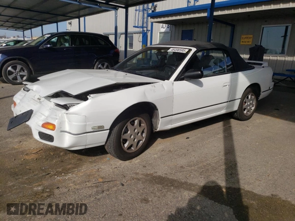 1993 Nissan 240SX SE Limited Edition z VIN JN3MS37A9PW202901, wystawiony jako Copart lot #46498595 z przebiegiem 144 979 mil mil oraz Szkody całkowita. Historia ofert i sprzedaży dostępna na DreamBid. Obrazek 1.