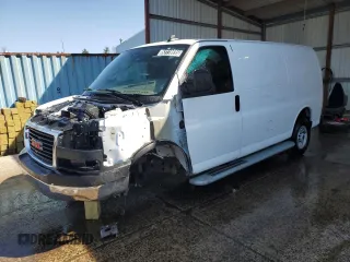 2023 GMC Savana Cargo with VIN 1GTW7AFP6P1236723, listed as a Copart auction lot 53118695 with 10,372 mi miles and Clean Title. Bid and sale history available at DreamBid. Image 1.