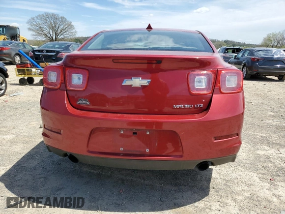 2013 Chevrolet Malibu LTZ with VIN 1G11H5SA2DU135987, listed as a Copart auction lot 50471505 with 137,231 mi miles and Non Repairable. Bid and sale history available at DreamBid. Image 6.