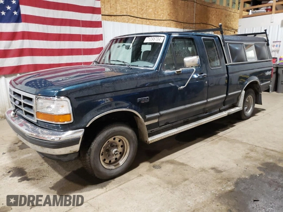 1994 Ford F-150 with VIN 1FTEX14N5RKB15059, listed as a Copart auction lot 71098704 with 165,273 mi miles and Clean Title. Bid and sale history available at carsss.com. Image 1.