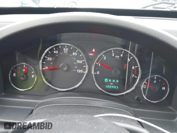 2012 Jeep Liberty Sport Latitude with VIN 1C4PJMAK2CW120399, listed as a IAAI auction lot 41877327 with 120,997 mi miles and . Bid and sale history available at carsss.com. Image 7.