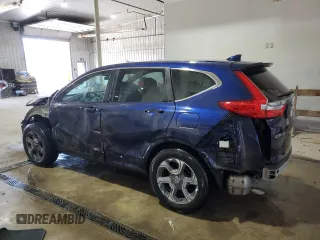 2018 Honda CR-V EX with VIN 7FARW1H53JE013943, listed as a Copart auction lot 52293145 with 112,269 mi miles and Salvage Title. Bid and sale history available at carsss.com. Image 2.