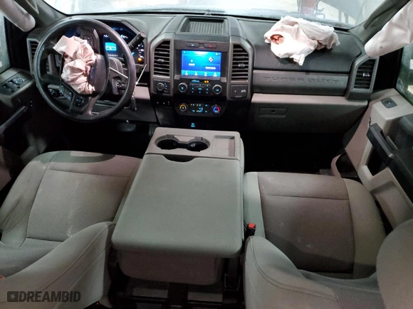 2020 Ford Super Duty F-250 SRW XL with VIN 1FT7W2B64LED24683, listed as a Copart auction lot 45464355 with 45,403 mi miles and Salvage Title. Bid and sale history available at carsss.com. Image 8.