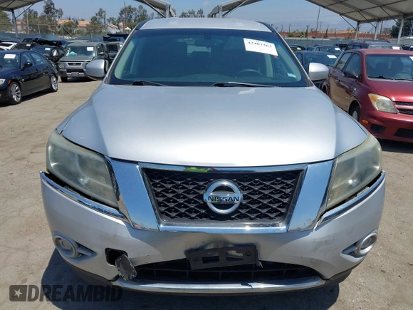 2013 Nissan Pathfinder SL z VIN 5N1AR2MN2DC676705, wystawiony jako IAAI lot #42407363 z przebiegiem 152 610 mil mil oraz . Historia ofert i sprzedaży dostępna na DreamBid. Obrazek 13.