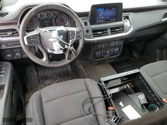 2021 Chevrolet Tahoe Commercial with VIN 1GNSCLED8MR431904, listed as a Copart auction lot 48432955 with 61,258 mi miles and Salvage Title. Bid and sale history available at carsss.com. Image 8.