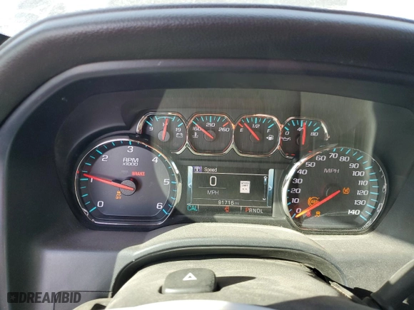 2018 Chevrolet Silverado 1500 High Country with VIN 3GCUKTECXJG184974, listed as a Copart auction lot 48177035 with 91,716 mi miles and Salvage Title. Bid and sale history available at carsss.com. Image 9.
