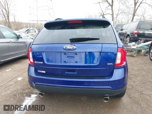 2014 Ford Edge SEL with VIN 2FMDK3JC2EBA20211, listed as a IAAI auction lot 41875254 with 195,046 mi miles. Bid and sale history available at carsss.com. Image 16.