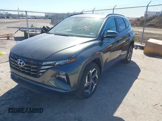 2023 Hyundai Tucson SEL with VIN 5NMJFCAE0PH201261, listed as a IAAI auction lot 41654288 with 9,937 mi miles. Bid and sale history available at carsss.com. Image 2.