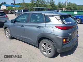 2021 Hyundai Kona SE with VIN KM8K1CAA3MU675091, listed as a IAAI auction lot 42373159 with 66,509 mi miles and . Bid and sale history available at DreamBid. Image 3.