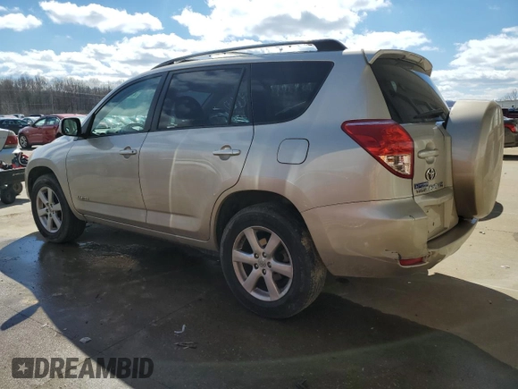 2008 Toyota RAV4 Ltd with VIN JTMBK31VX86045020, listed as a Copart auction lot 47811305 with 63,722 mi miles and Salvage Title. Bid and sale history available at carsss.com. Image 2.
