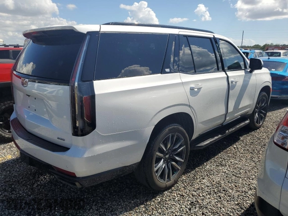2021 Cadillac Escalade Sport z VIN 1GYS3EKL1MR270077, wystawiony jako Copart lot #74130854 z przebiegiem 21 584 mil mil oraz Szkoda całkowita • Salvage title. Historia ofert i sprzedaży dostępna na DreamBid. Obrazek 3.