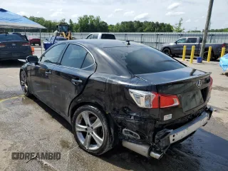 2011 Lexus IS 250 z VIN JTHBF5C28B5142120, wystawiony jako Copart lot #57100655 z przebiegiem 178 403 mil mil oraz Szkoda całkowita • Salvage title. Historia ofert i sprzedaży dostępna na DreamBid. Obrazek 2.