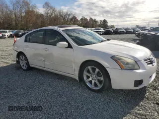 2007 Nissan Maxima 3.5 SL with VIN 1N4BA41E57C814652, listed as a Copart auction lot 78513034 with 164,502 mi miles and Salvage Title. Bid and sale history available at carsss.com. Image 4.