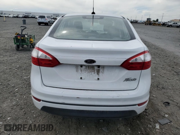 2017 Ford Fiesta S with VIN 3FADP4AJ6HM162290, listed as a Copart auction lot 61865475 with Not provided miles and Salvage title. Bid and sale history available at DreamBid. Image 6.