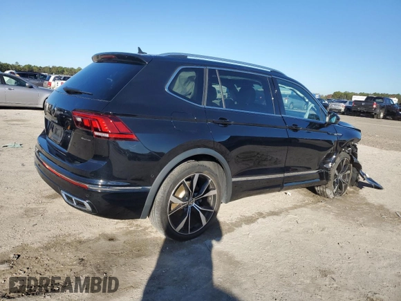 2023 Volkswagen Tiguan SEL R-Line z VIN 3VV4B7AX5PM060218, wystawiony jako Copart lot #88687235 z przebiegiem 37 997 mil mil oraz Szkoda całkowita • Salvage title. Historia ofert i sprzedaży dostępna na DreamBid. Obrazek 3.