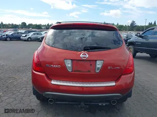 2006 Nissan Murano SL with VIN JN8AZ08W96W507878, listed as a IAAI auction lot 40136394 with 1 mi miles. Bid and sale history available at carsss.com. Image 16.