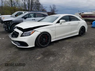 2015 Mercedes-Benz CLS-Class CLS 63 AMG S-Model with VIN WDDLJ7GB9FA156024, listed as a Copart auction lot 50621274 with 94,479 mi miles. Bid and sale history available at carsss.com. Image 1.
