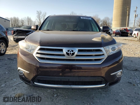 2012 Toyota Highlander Limited with VIN 5TDDK3EH7CS161197, listed as a Copart auction lot 49122805 with 168,008 mi miles and Clean Title. Bid and sale history available at carsss.com. Image 5.