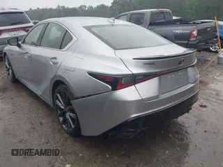 2022 Lexus IS 350 F Sport with VIN JTHGZ1E29N5023662, listed as a IAAI auction lot 42346194 with 53,996 mi miles and . Bid and sale history available at DreamBid. Image 3.