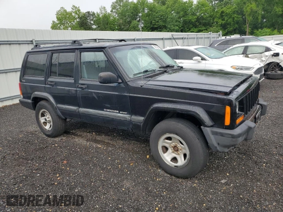 1999 Jeep Cherokee Sport with VIN 1J4FF68S8XL671341, listed as a Copart auction lot 58136475 with 139,848 mi miles and Salvage title. Bid and sale history available at DreamBid. Image 4.