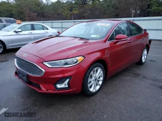 2019 Ford Fusion Energi Titanium with VIN 3FA6P0SU4KR212494, listed as a Copart auction lot 73422882 with 40,063 mi miles. Bid and sale history available at carsss.com. Image 1.