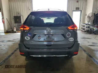 2017 Nissan Rogue SV with VIN 5N1AT2MV5HC740744, listed as a Copart auction lot 60553305 with 108,241 mi miles and Salvage title. Bid and sale history available at DreamBid. Image 6.