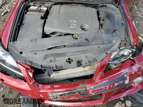 2011 Lexus IS 250 C with VIN JTHFF2C28B2515559, listed as a Copart auction lot 47809825 with 151,037 mi miles and Salvage title. Bid and sale history available at DreamBid. Image 11.