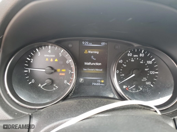 2017 Nissan Rogue Sport SL with VIN JN1BJ1CR0HW141359, listed as a Copart auction lot 51234045 with 79,688 mi miles and Salvage Title. Bid and sale history available at carsss.com. Image 9.