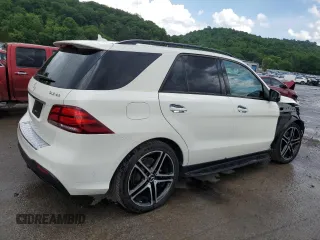 2018 Mercedes-Benz GLE 43 AMG with VIN 4JGDA6EB6JB036756, listed as a Copart auction lot 60999365 with 48,314 mi miles and Salvage title. Bid and sale history available at DreamBid. Image 3.