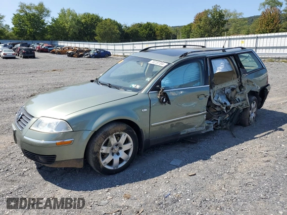 2003 Volkswagen Passat GLX z VIN WVWYH63B23E326238, wystawiony jako Copart lot #70220704 z przebiegiem 167 857 mil mil oraz Szkoda całkowita • Salvage title. Historia ofert i sprzedaży dostępna na DreamBid. Obrazek 1.