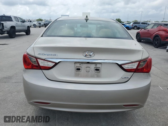 2011 Hyundai Sonata Limited with VIN 5NPEC4AC5BH105281, listed as a Copart auction lot 53921645 with 33,894 mi miles and Salvage Title. Bid and sale history available at DreamBid. Image 6.