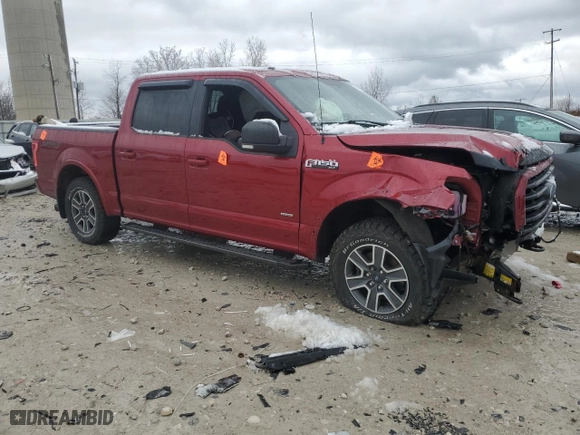 2016 Ford F-150 XLT with VIN 1FTEW1EP9GFD04743, listed as a Copart auction lot 49838685 with 0 mi miles and Clean Title. Bid and sale history available at carsss.com. Image 4.