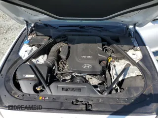 2016 Hyundai Genesis 3.8L with VIN KMHGN4JE4GU107200, listed as a Copart auction lot 64961584 with 100,277 mi miles and Salvage Title. Bid and sale history available at carsss.com. Image 11.