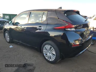 2024 Nissan LEAF S with VIN 1N4AZ1BV2RC554876, listed as a Copart auction lot 76704724 with 4,532 mi miles and Clean title. Bid and sale history available at DreamBid. Image 2.