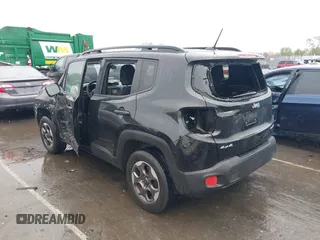 2017 Jeep Renegade Sport with VIN ZACCJBABXHPE67437, listed as a IAAI auction lot 41860179 with 135,381 mi miles and . Bid and sale history available at carsss.com. Image 3.
