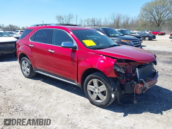 2014 Chevrolet Equinox LTZ with VIN 1GNALDEK2EZ116128, listed as a IAAI auction lot 42192139 with 154,124 mi miles and . Bid and sale history available at DreamBid. Image 1.