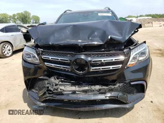 2017 Mercedes-Benz GLS 63 AMG with VIN 4JGDF7FE5HA747770, listed as a Copart auction lot 65888883 with 50,889 mi miles and Salvage Title. Bid and sale history available at DreamBid. Image 5.